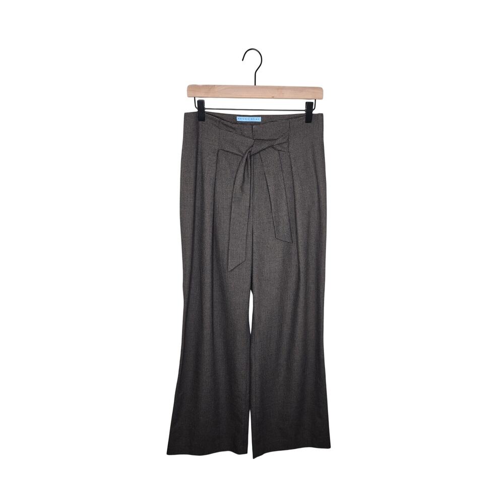 ANTONIO MELANI Wide Leg Tie Pleated Dress Pants Size 6